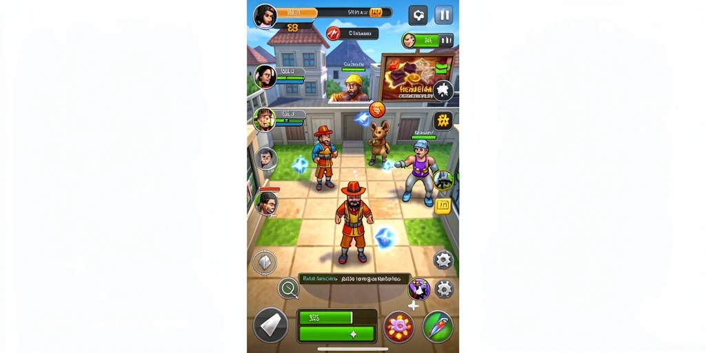 Gameplay yang seru dan penuh tantangan.