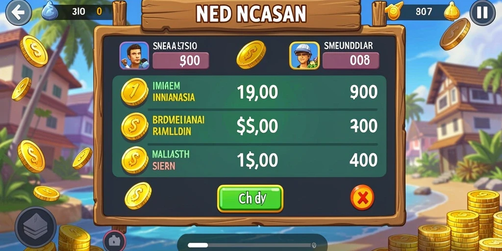 Fitur permainan yang beragam dan menyenangkan.