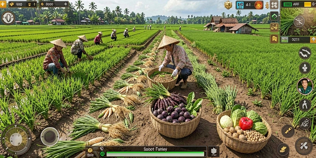 Fitur chat yang memungkinkan interaksi antar pemain.