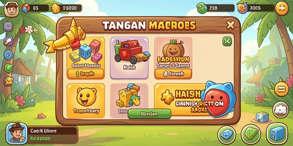 Informasi tentang event menarik di dalam aplikasi.
